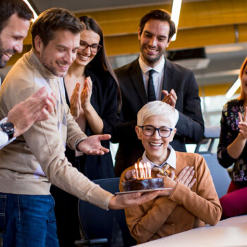 Como voce gostaria de ser tratado pela sua empresa Pequenas celebracoes