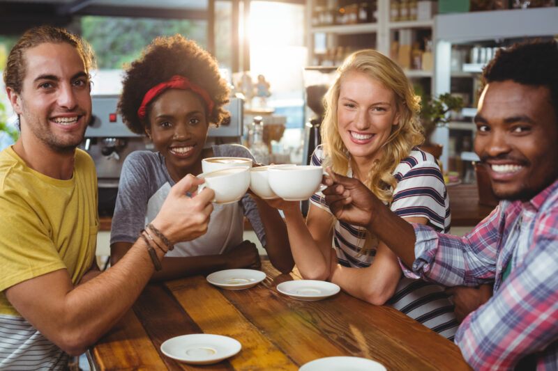 O clássico intervalo do cafezinho