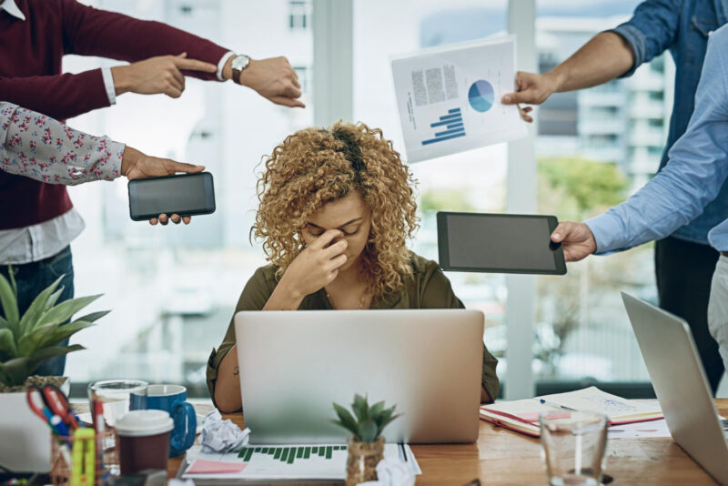 Identificando sinais de acúmulo no trabalho