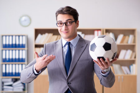 Conversando sobre Futebol no Trabalho